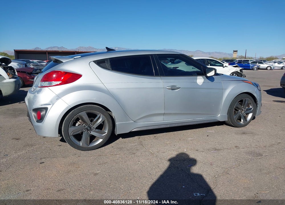 2015 HYUNDAI VELOSTER TURBO VIN: KMHTC6AE9FU222583