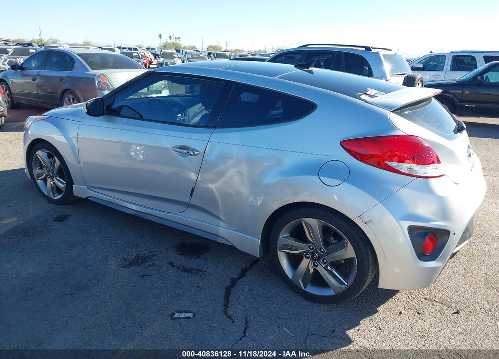 2015 HYUNDAI VELOSTER TURBO VIN: KMHTC6AE9FU222583