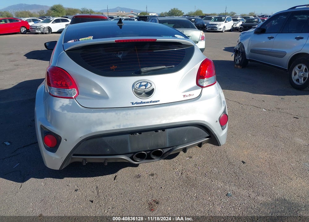 2015 HYUNDAI VELOSTER TURBO VIN: KMHTC6AE9FU222583