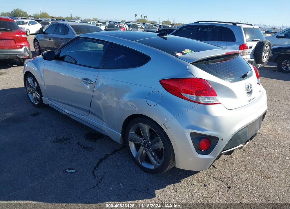 2015 HYUNDAI VELOSTER TURBO VIN: KMHTC6AE9FU222583