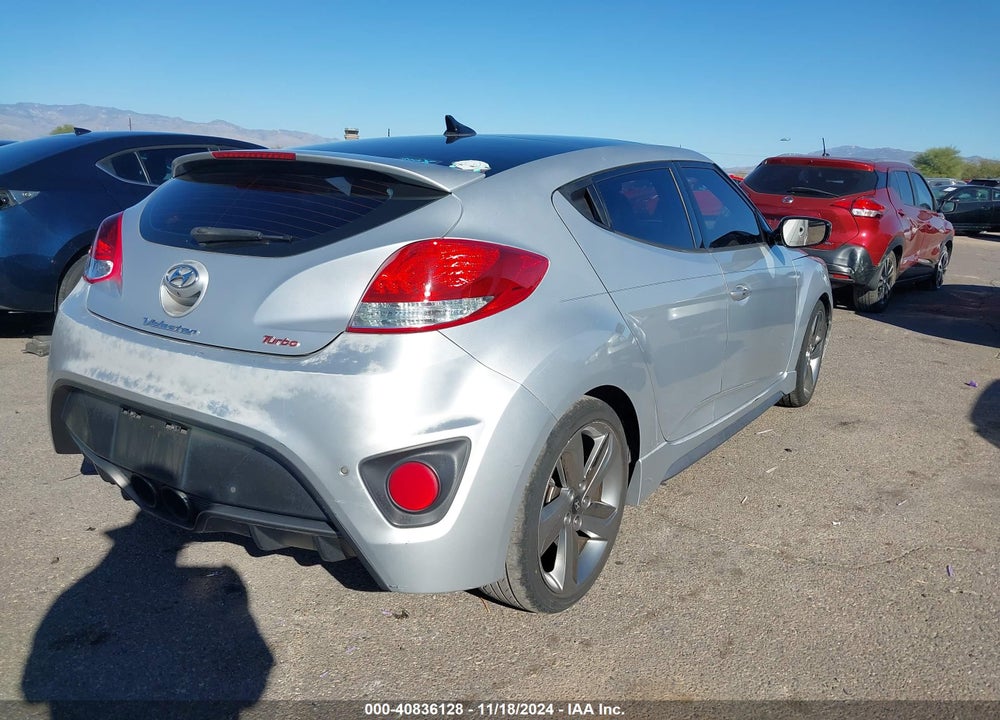 2015 HYUNDAI VELOSTER TURBO VIN: KMHTC6AE9FU222583