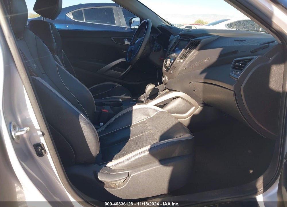 2015 HYUNDAI VELOSTER TURBO VIN: KMHTC6AE9FU222583