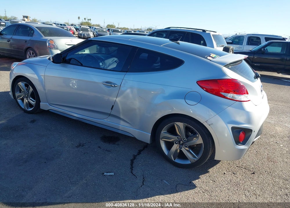 2015 HYUNDAI VELOSTER TURBO VIN: KMHTC6AE9FU222583