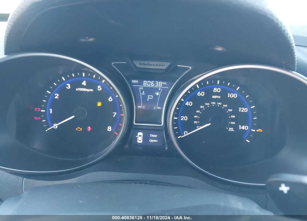 2015 HYUNDAI VELOSTER TURBO VIN: KMHTC6AE9FU222583