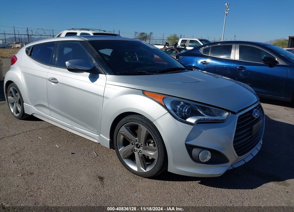 2015 HYUNDAI VELOSTER TURBO VIN: KMHTC6AE9FU222583
