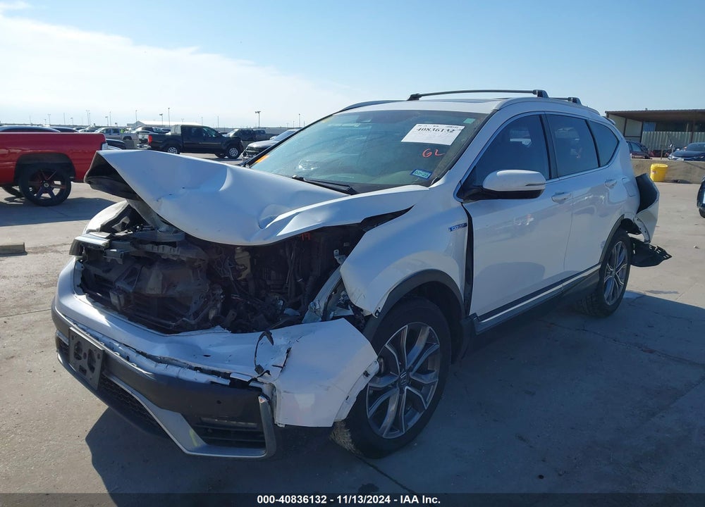 2021 HONDA CR-V HYBRID TOURING VIN: 7FART6H93ME007556