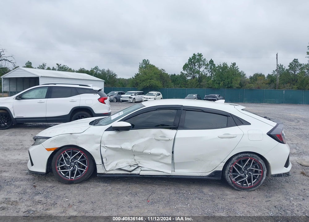 2018 HONDA CIVIC SPORT VIN: SHHFK7H47JU221293