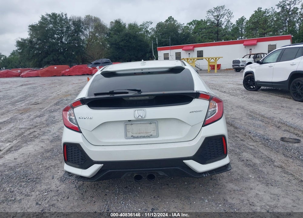 2018 HONDA CIVIC SPORT VIN: SHHFK7H47JU221293
