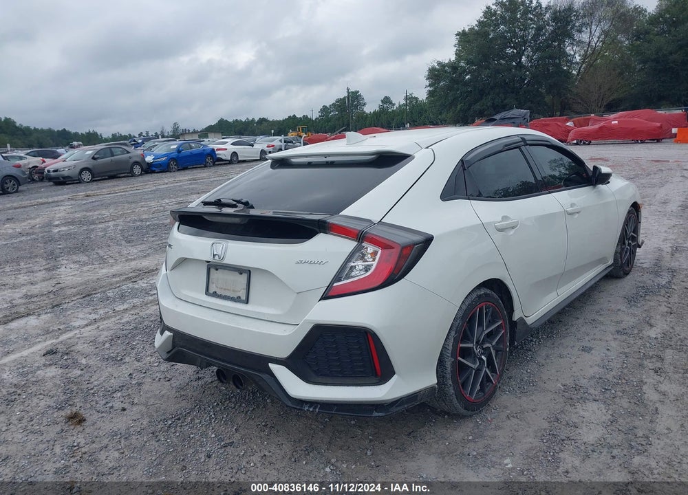 2018 HONDA CIVIC SPORT VIN: SHHFK7H47JU221293