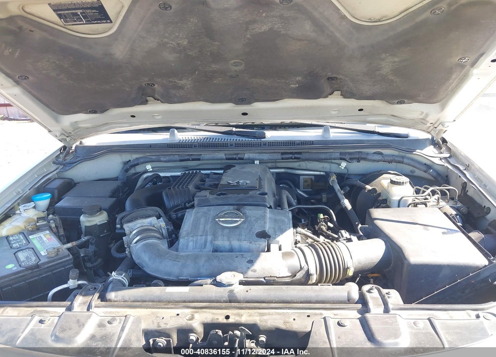 2006 NISSAN XTERRA S VIN: 5N1AN08U36C500881