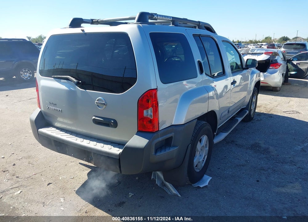 2006 NISSAN XTERRA S VIN: 5N1AN08U36C500881
