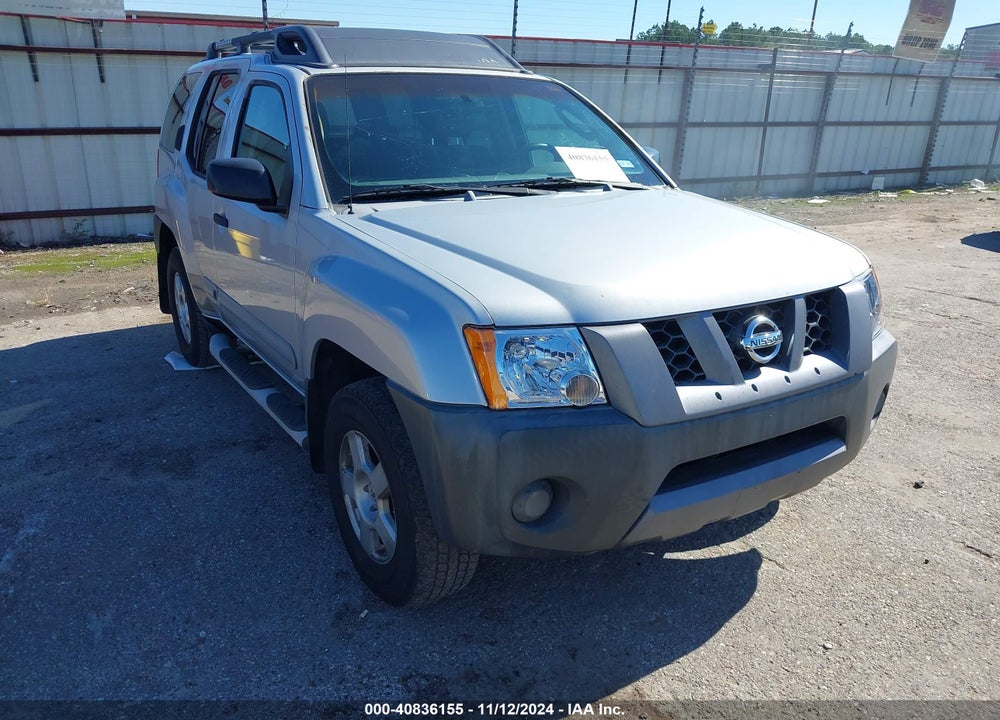 2006 NISSAN XTERRA S VIN: 5N1AN08U36C500881