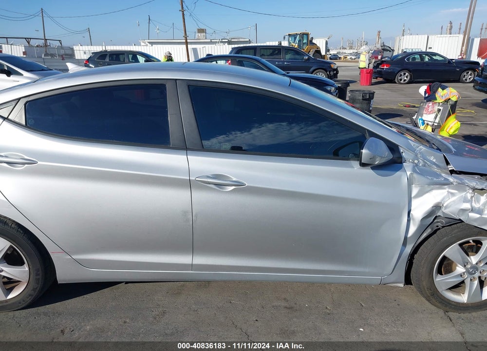 2013 HYUNDAI ELANTRA GLS VIN: 5NPDH4AEXDH254531