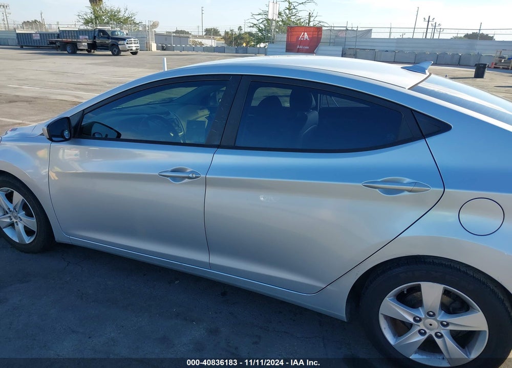 2013 HYUNDAI ELANTRA GLS VIN: 5NPDH4AEXDH254531