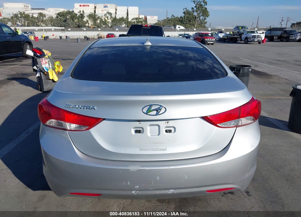 2013 HYUNDAI ELANTRA GLS VIN: 5NPDH4AEXDH254531