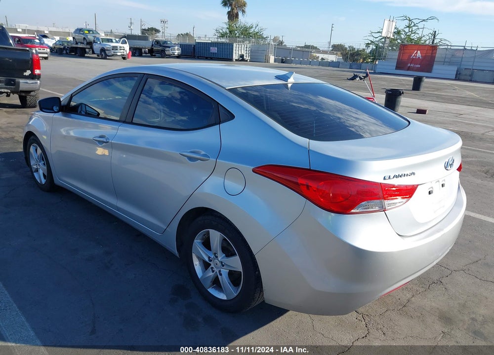 2013 HYUNDAI ELANTRA GLS VIN: 5NPDH4AEXDH254531