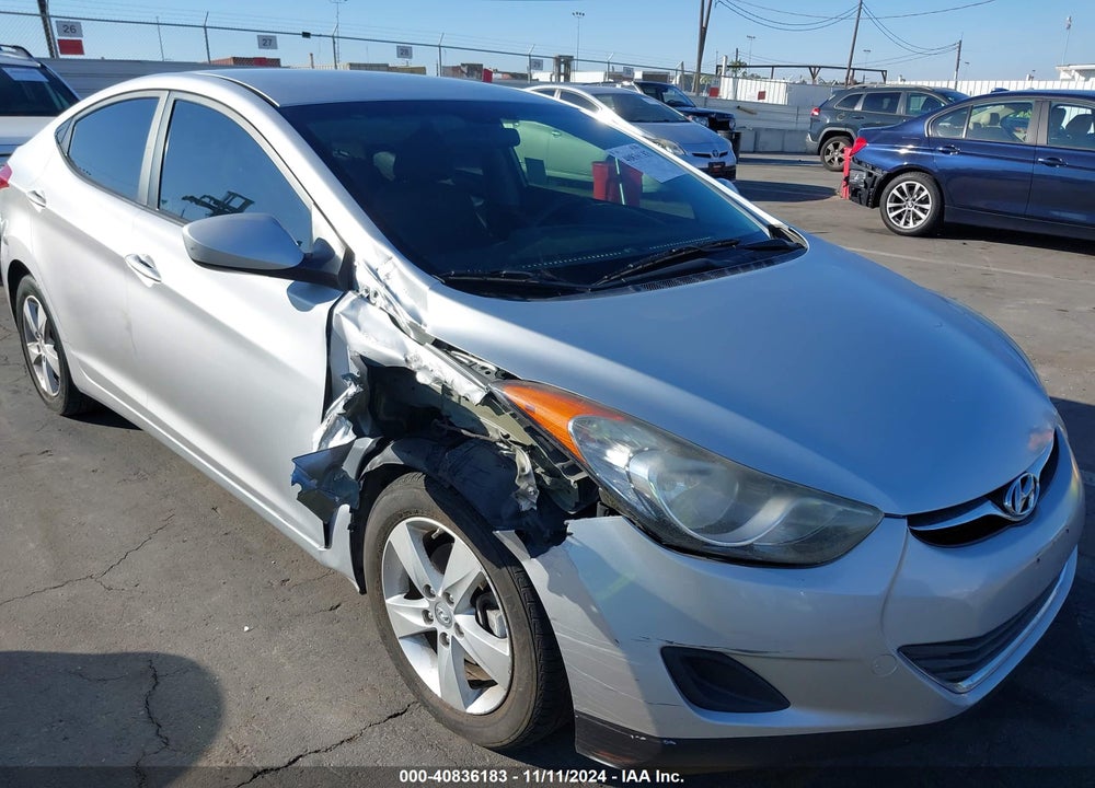 2013 HYUNDAI ELANTRA GLS VIN: 5NPDH4AEXDH254531