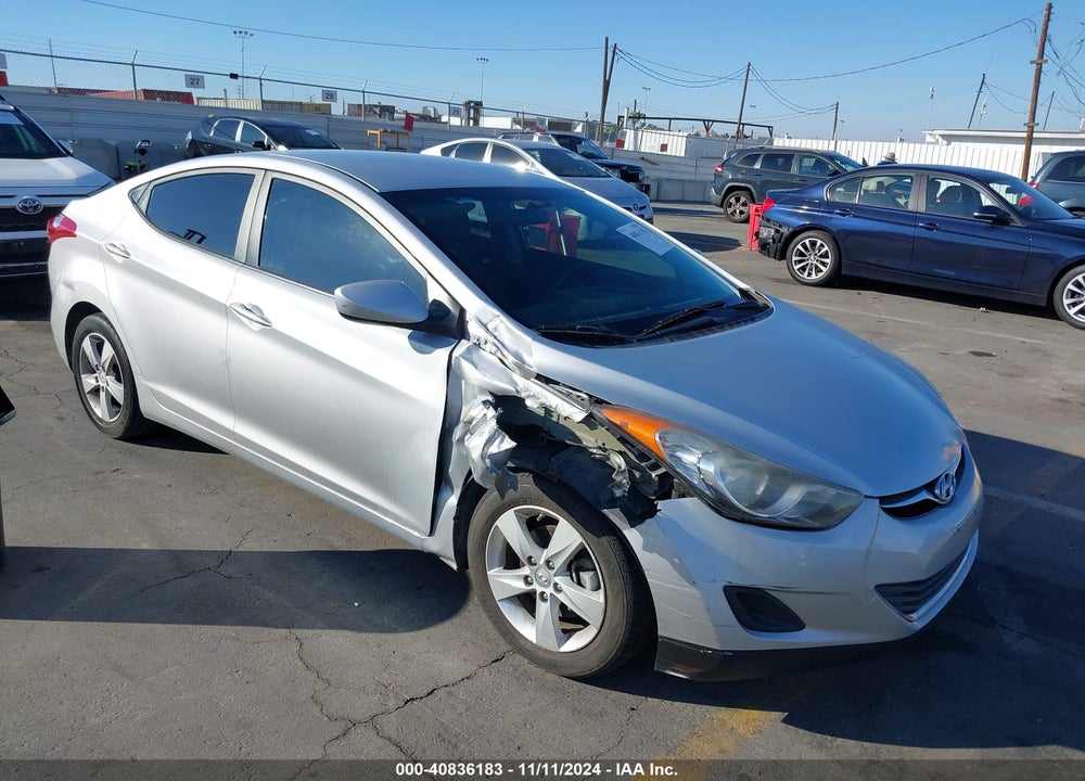 2013 HYUNDAI ELANTRA GLS VIN: 5NPDH4AEXDH254531