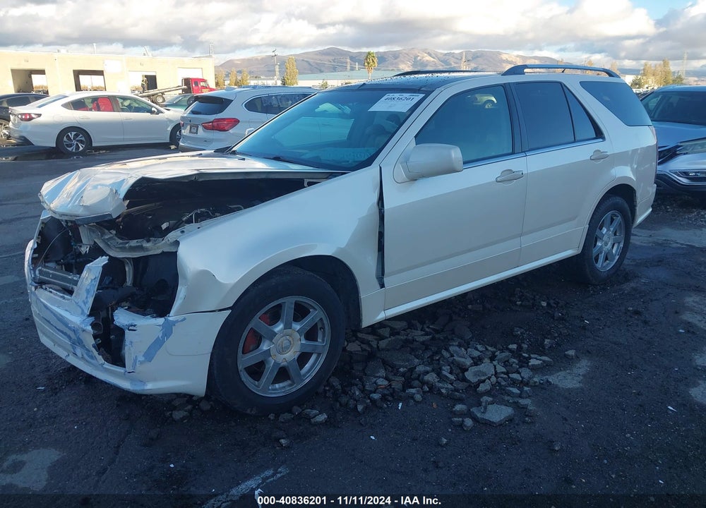 2005 CADILLAC SRX V8 VIN: 1GYEE63A550220346