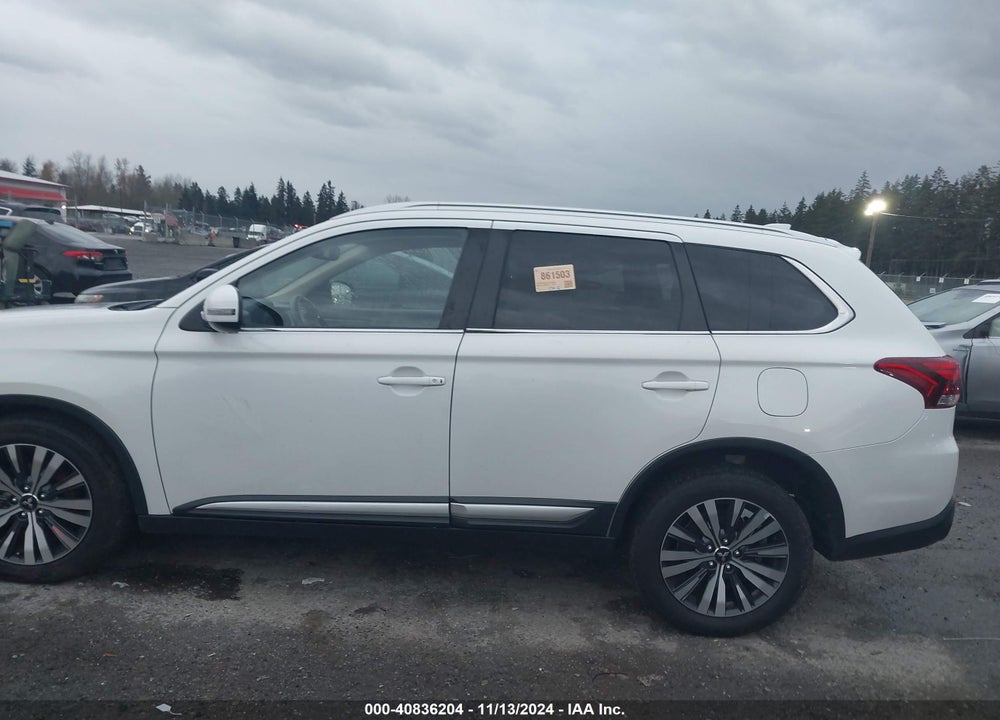 2019 MITSUBISHI OUTLANDER SEL VIN: JA4AZ3A37KZ040315