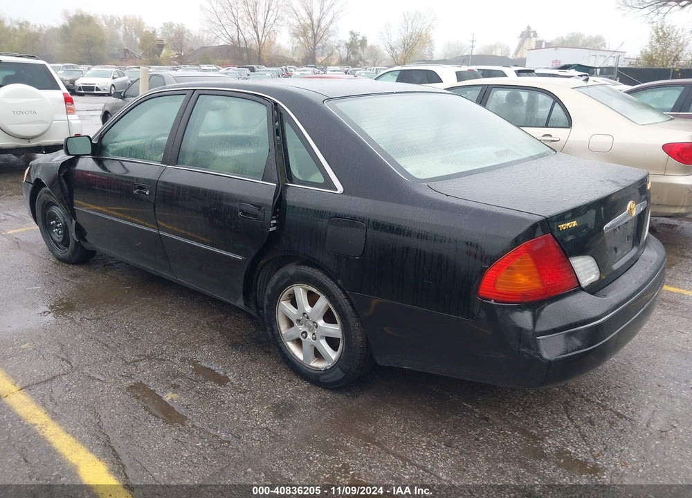 2000 TOYOTA AVALON XLS VIN: 4T1BF28B8YU027584