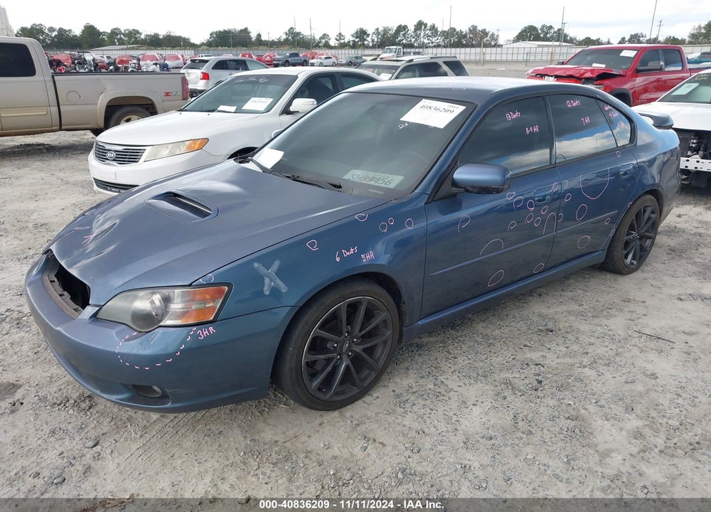 2005 SUBARU LEGACY 2.5GT VIN: 4S3BL686456223481