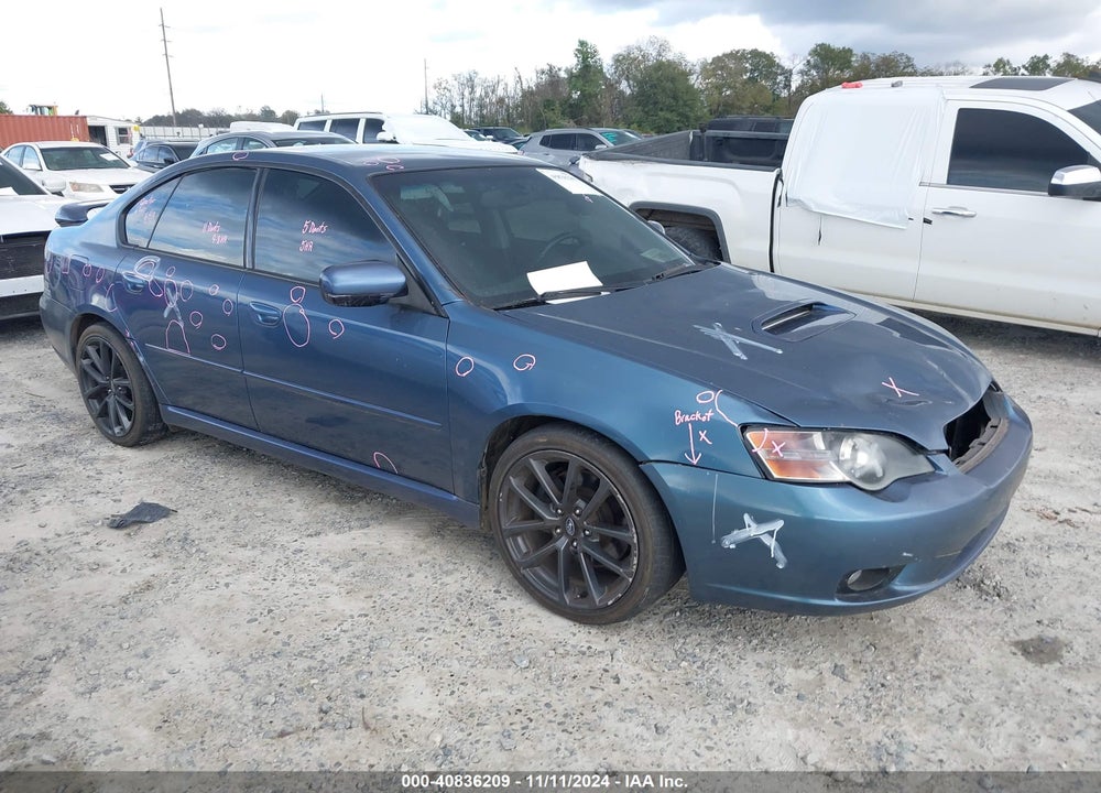 2005 SUBARU LEGACY 2.5GT VIN: 4S3BL686456223481