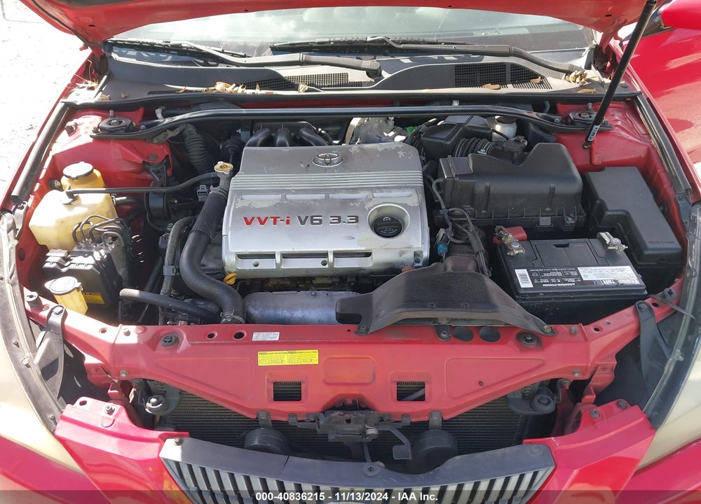 2004 TOYOTA CAMRY SOLARA SLE VIN: 4T1FA38P84U037236