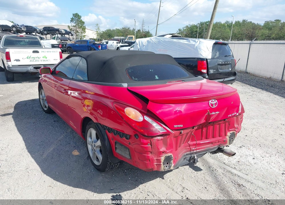 2004 TOYOTA CAMRY SOLARA SLE VIN: 4T1FA38P84U037236