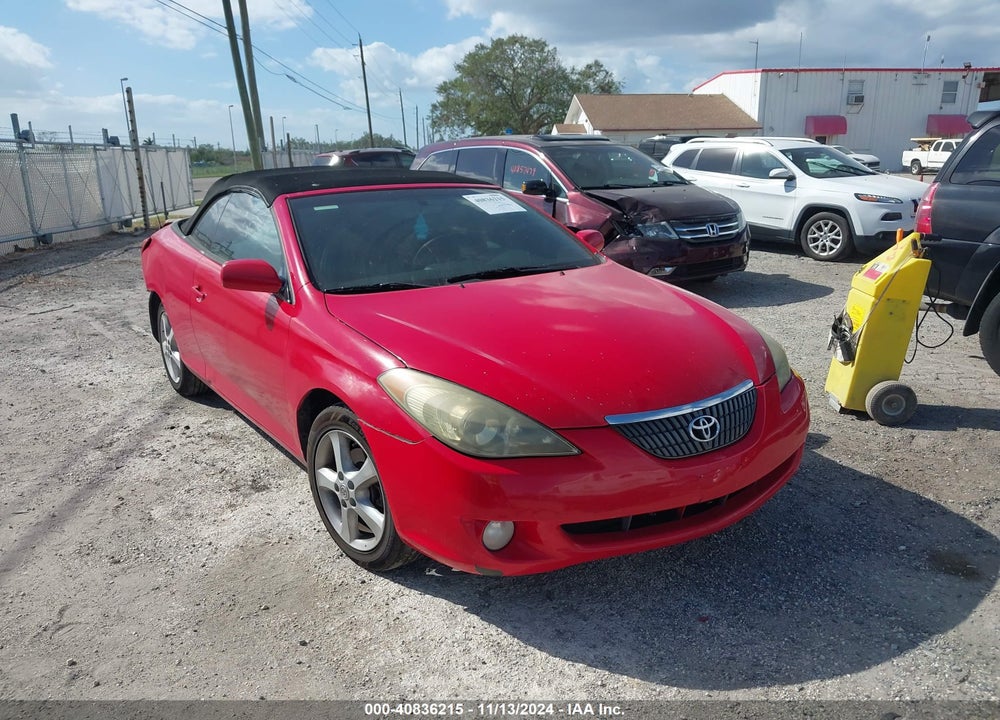 2004 TOYOTA CAMRY SOLARA SLE VIN: 4T1FA38P84U037236