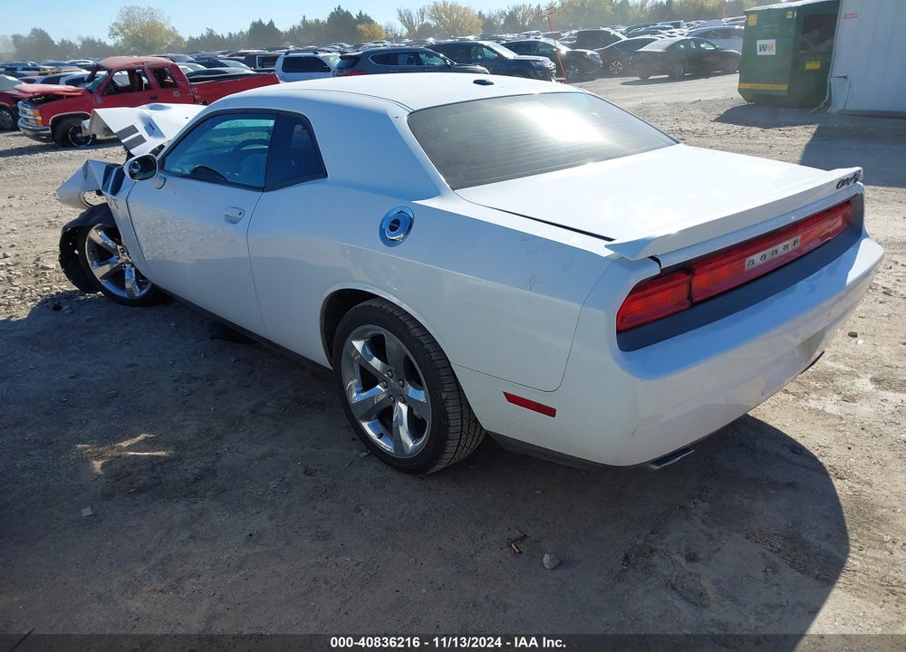 2014 DODGE CHALLENGER R/T VIN: 2C3CDYBT8EH253551