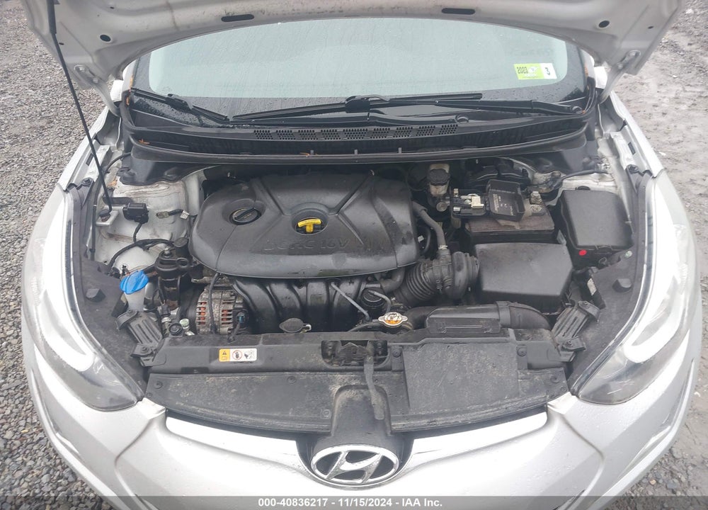 2016 HYUNDAI ELANTRA VALUE EDITION VIN: 5NPDH4AE0GH736560