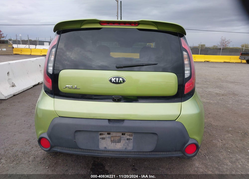 2016 KIA SOUL VIN: KNDJN2A26G7846264