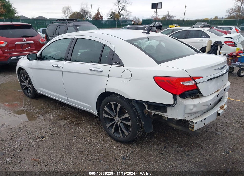 2013 CHRYSLER 200 TOURING VIN: 1C3CCBBG8DN716684