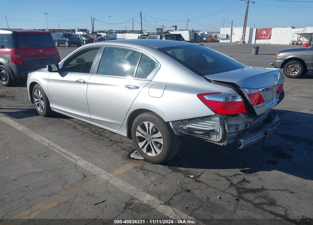 2015 HONDA ACCORD LX VIN: 1HGCR2F35FA115777