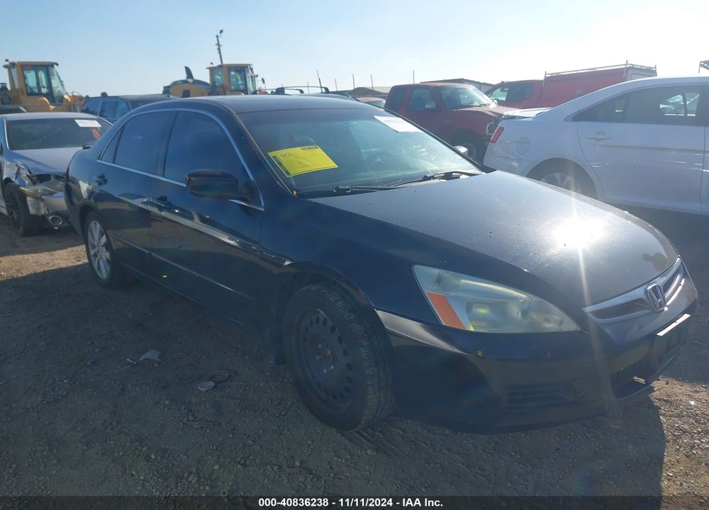 2007 HONDA ACCORD 3.0 EX VIN: 1HGCM66547A072042