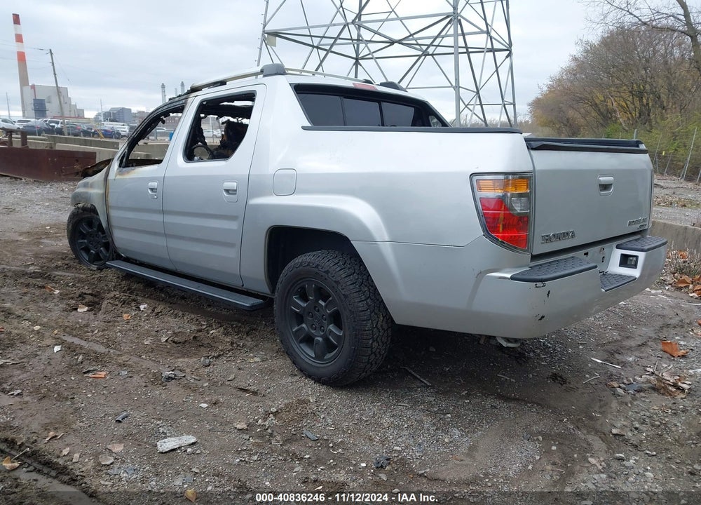2006 HONDA RIDGELINE RTL VIN: 2HJYK16506H544147