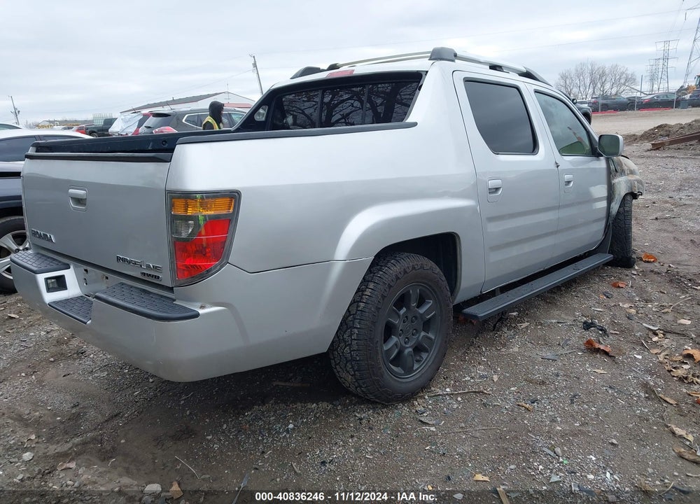2006 HONDA RIDGELINE RTL VIN: 2HJYK16506H544147