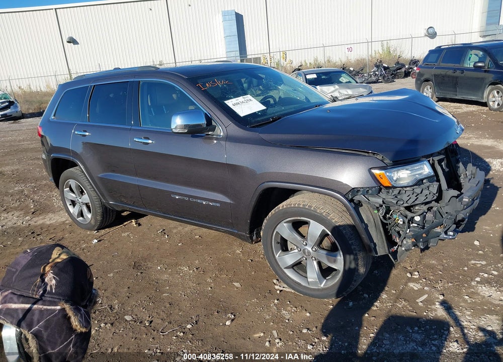 2015 JEEP GRAND CHEROKEE OVERLAND VIN: 1C4RJFCG8FC805980