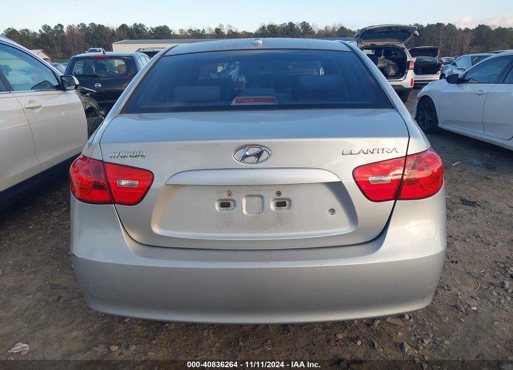 2009 HYUNDAI ELANTRA SE VIN: KMHDU46D59U634557