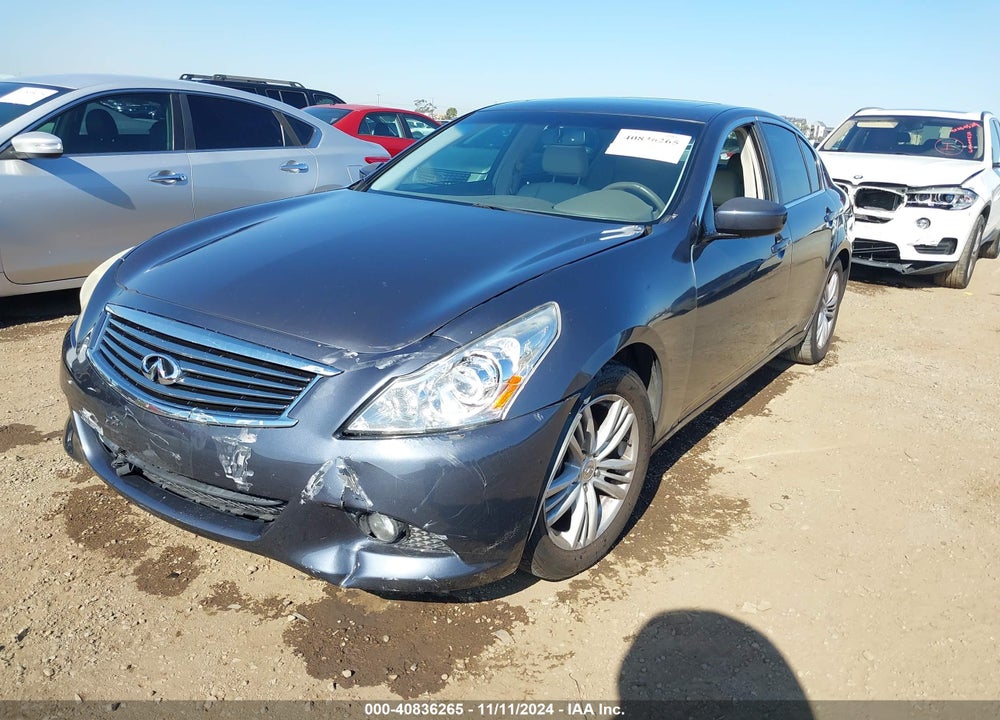 2012 INFINITI G37 JOURNEY VIN: JN1CV6AP8CM930466