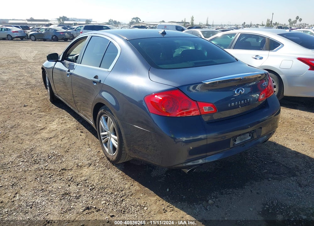 2012 INFINITI G37 JOURNEY VIN: JN1CV6AP8CM930466