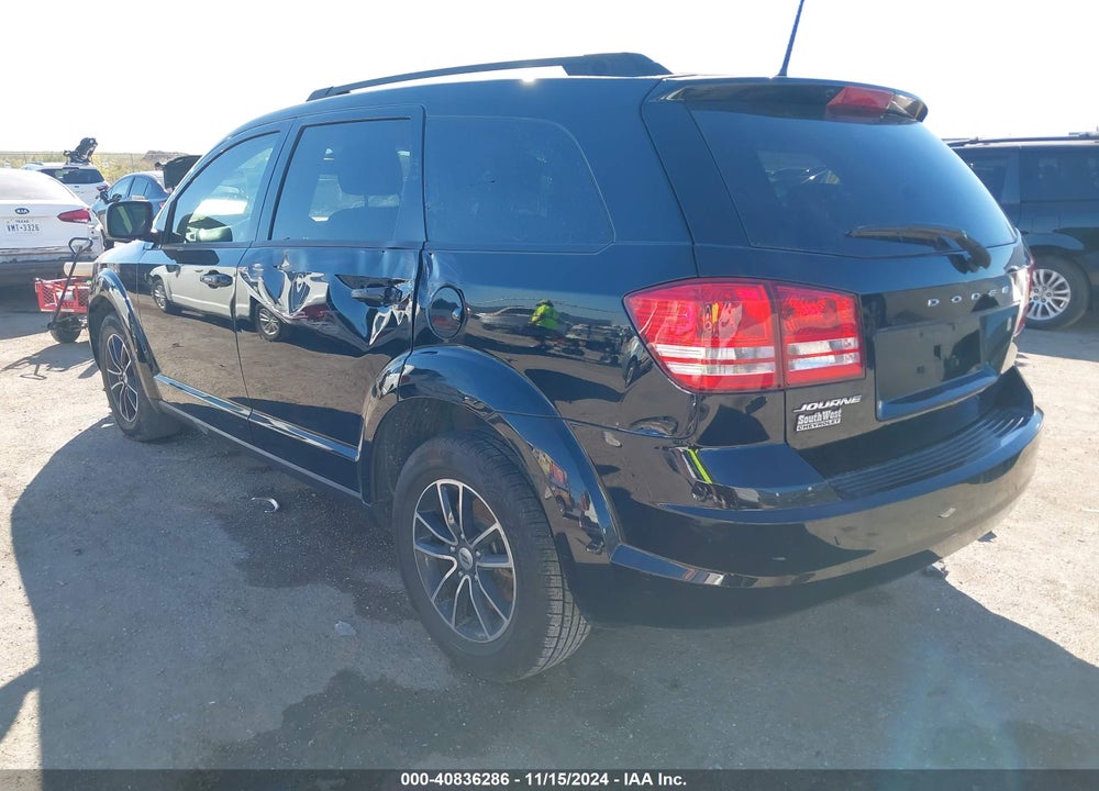 2018 DODGE JOURNEY SE VIN: 3C4PDCAB1JT524797