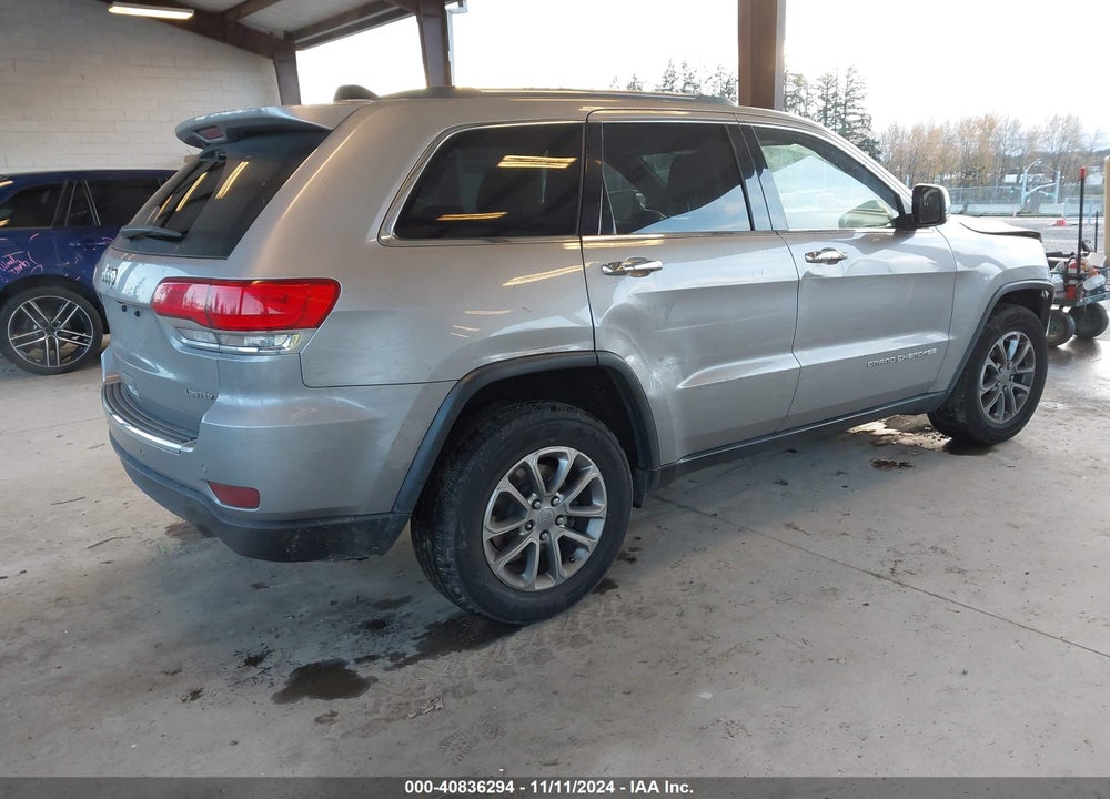 2015 JEEP GRAND CHEROKEE LIMITED VIN: 1C4RJFBG2FC865349