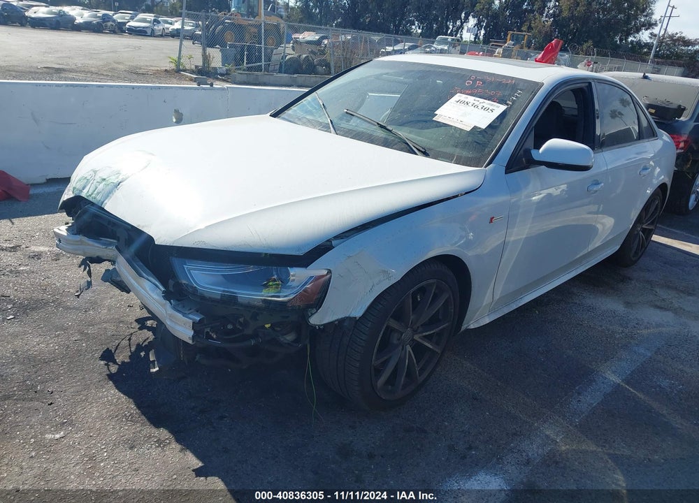 2015 AUDI S4 3.0T PREMIUM PLUS VIN: WAUBGAFL1FA067363