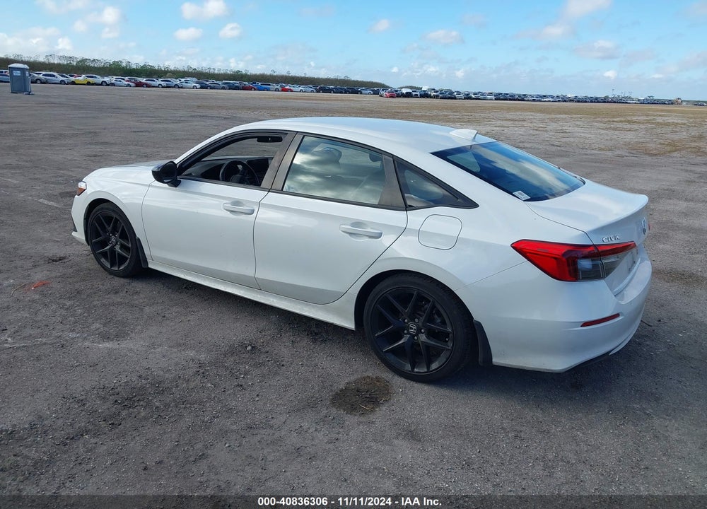 2022 HONDA CIVIC SPORT VIN: 2HGFE2F54NH593621