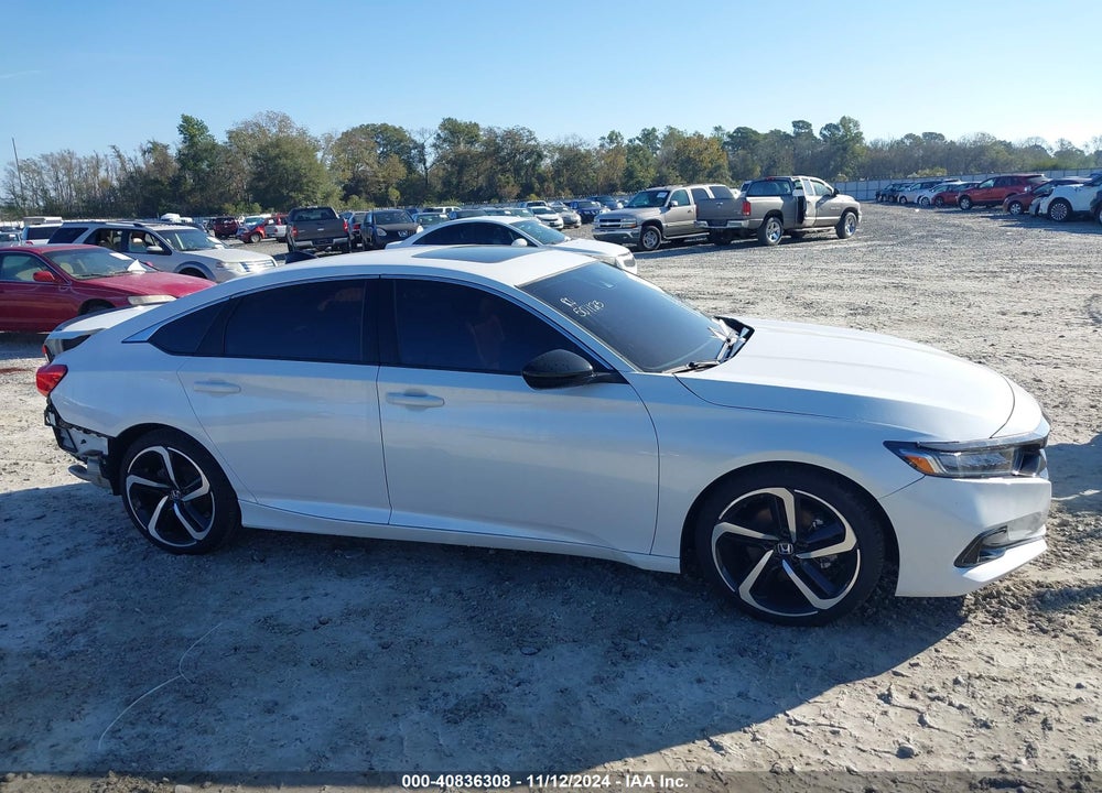 2022 HONDA ACCORD SPORT 2.0T VIN: 1HGCV2F39NA013733