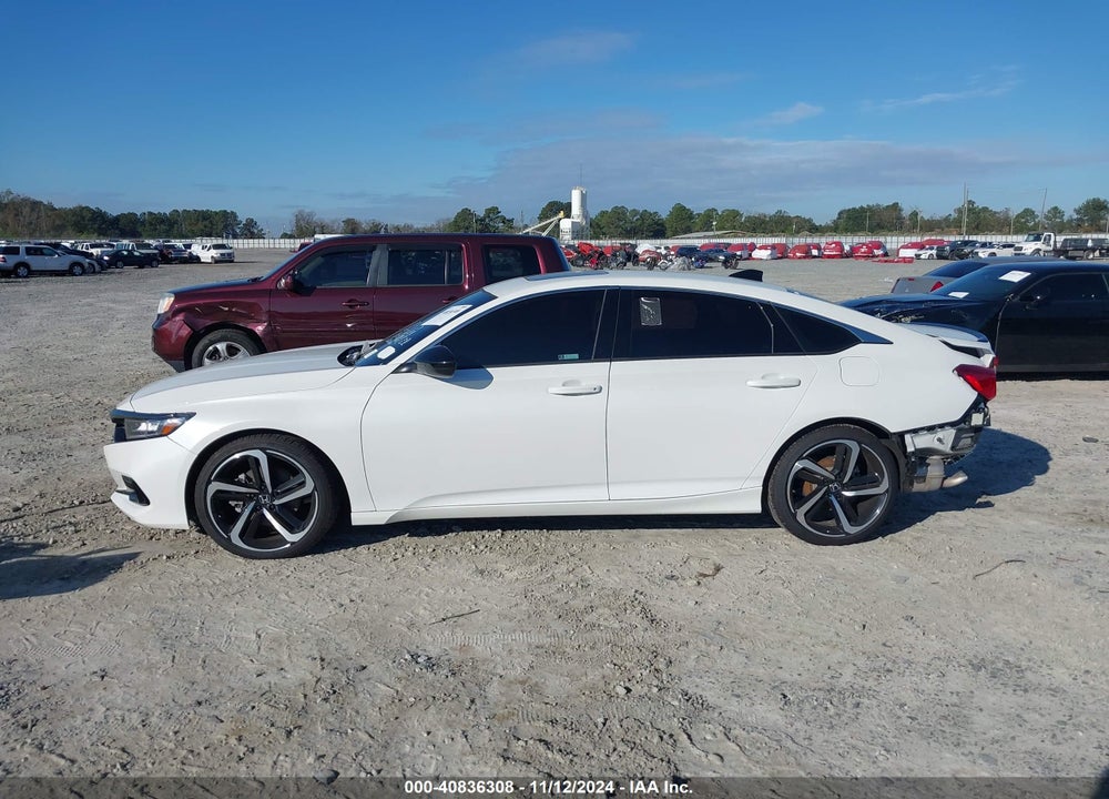 2022 HONDA ACCORD SPORT 2.0T VIN: 1HGCV2F39NA013733