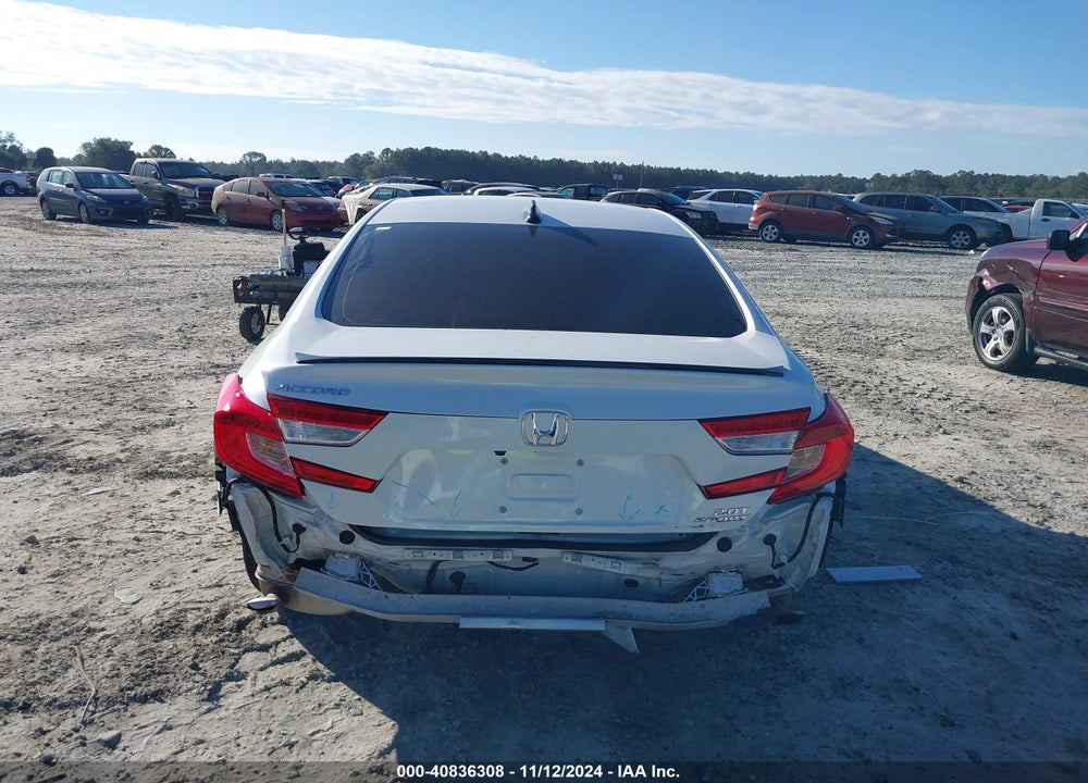 2022 HONDA ACCORD SPORT 2.0T VIN: 1HGCV2F39NA013733