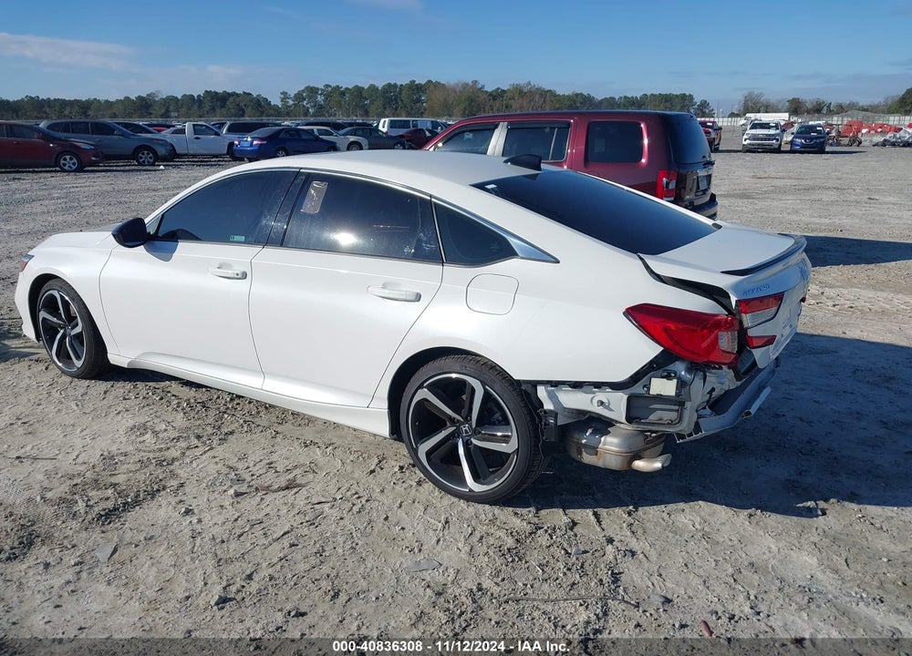 2022 HONDA ACCORD SPORT 2.0T VIN: 1HGCV2F39NA013733